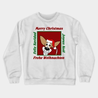 Podenco Christmas Crewneck Sweatshirt